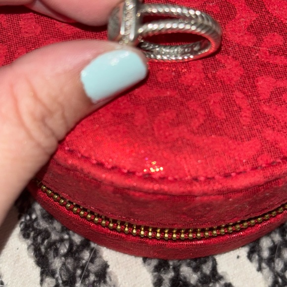 David Yurman Albion Prasiolite Silver Ring with Intricate Design - Picture 5 of 12